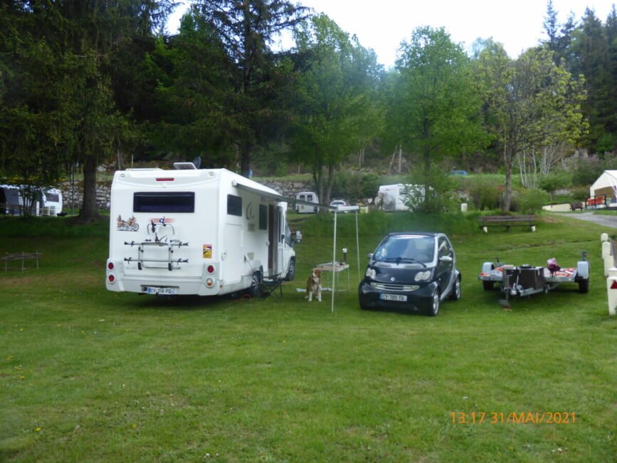 Image 2 : AIRE DE CAMPING-CARS DU CAMPING PONT DE BRAYE