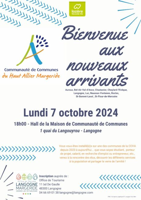 Image 1 : BIENVENUE AUX NOUVEAUX ARRIVANTS