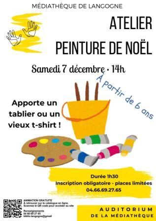 Image 0 : ATELIER PEINTURE DE NOËL