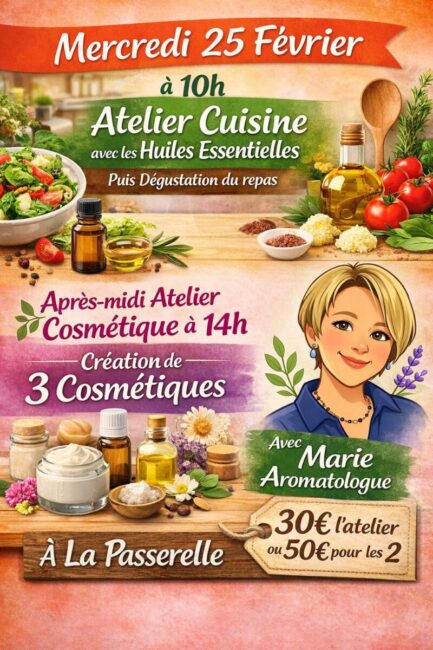Image 1 : ATELIERS CUISINE & COSMÉTIQUES