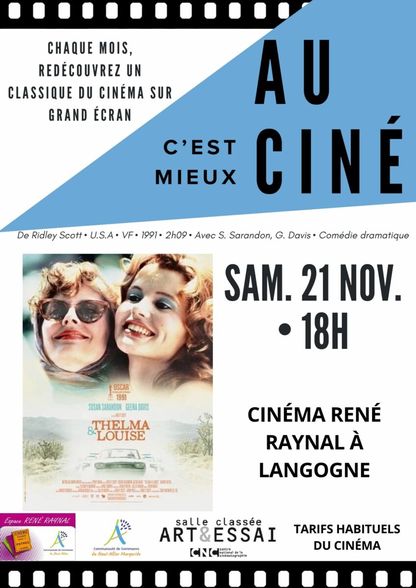 Image 2 : C’EST MIEUX AU CINÉ - THELMA & LOUISE