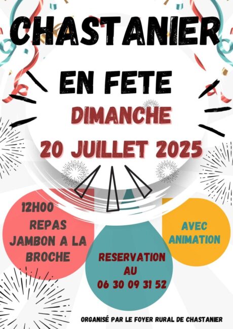 Image 1 : CHASTANIER EN FÊTE