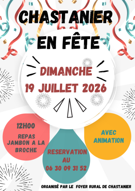 Image 1 : CHASTANIER EN FÊTE