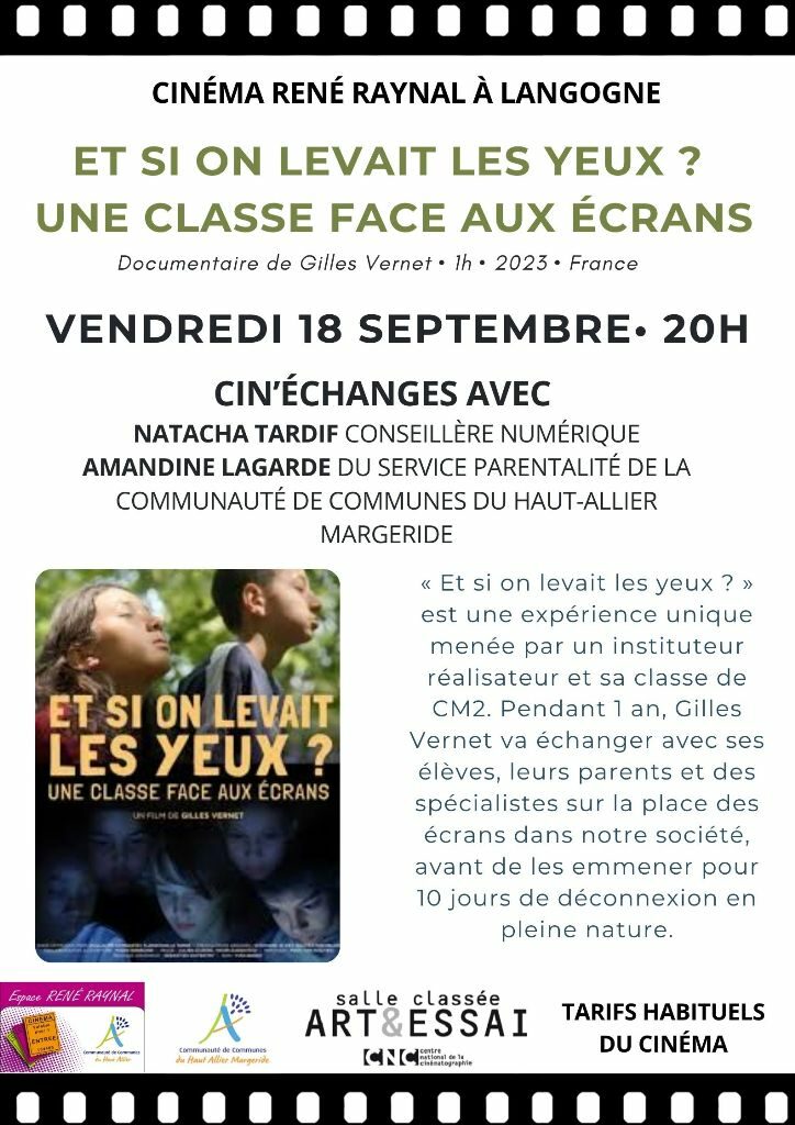 Image 2 : CIN'ÉCHANGES - ET SI ON LEVAIT LES YEUX ?