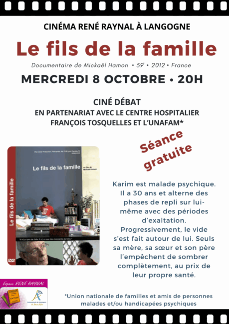 Image 2 : CINÉ DÉBAT - LE FILS DE LA FAMILLE