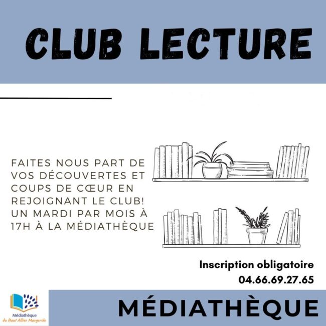 Image 1 : CLUB LECTURE
