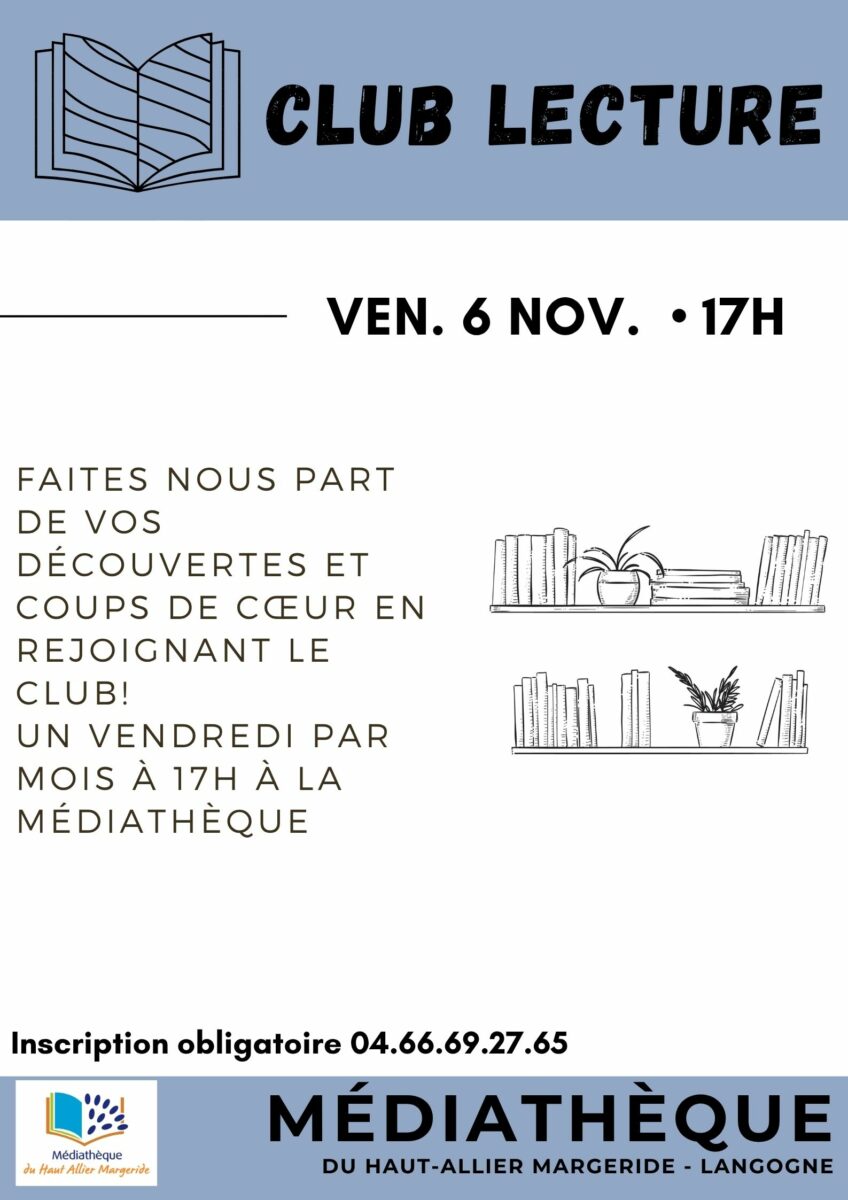 Image 3 : CLUB LECTURE