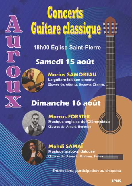 Image 1 : CONCERT GUITARES CLASSIQUES - MARCUS FORSTER & MEDHI SAMAÏ