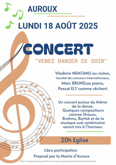 Image 0 : CONCERT "VENEZ DANSER CE SOIR"