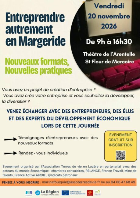 Image 1 : ENTREPRENDRE AUTREMENT EN MARGERIDE