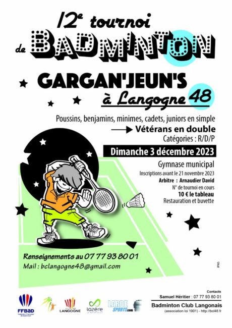 Image 0 : 12ÈME TOURNOI GARGAN'JEUN'S