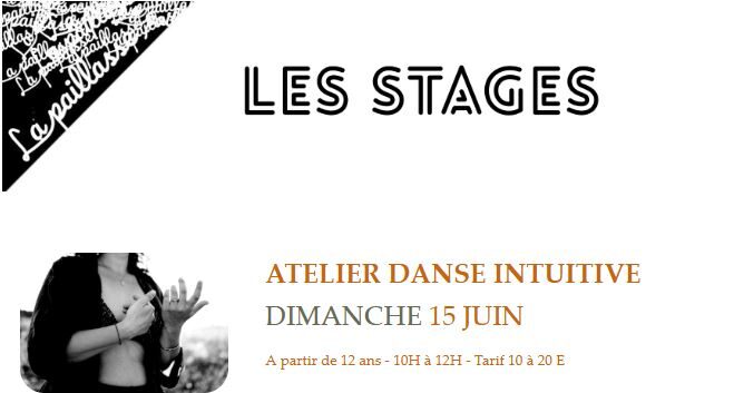 Image 0 : ATELIER DANSE INTUITIVE