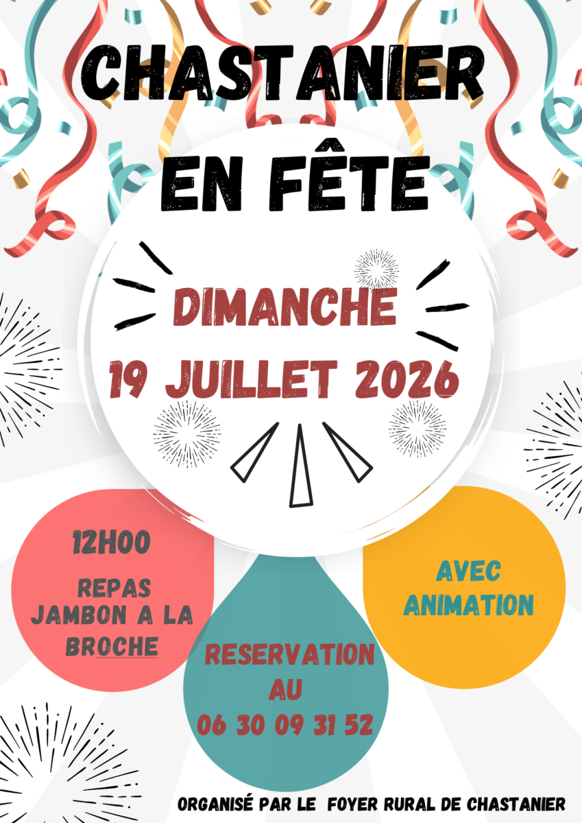 Image 2 : CHASTANIER EN FÊTE