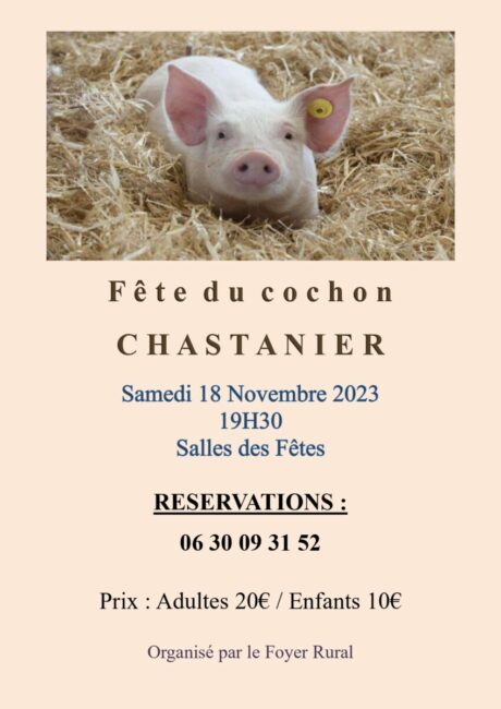 Image 0 : FÊTE DU COCHON