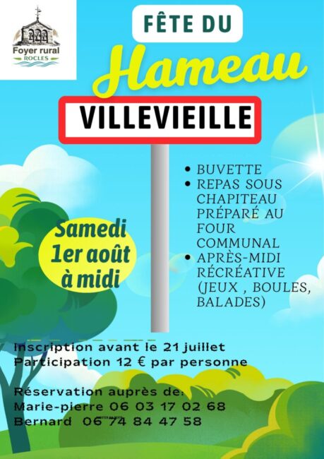 Image 1 : FÊTE DU HAMEAU DE VILLEVIEILLE