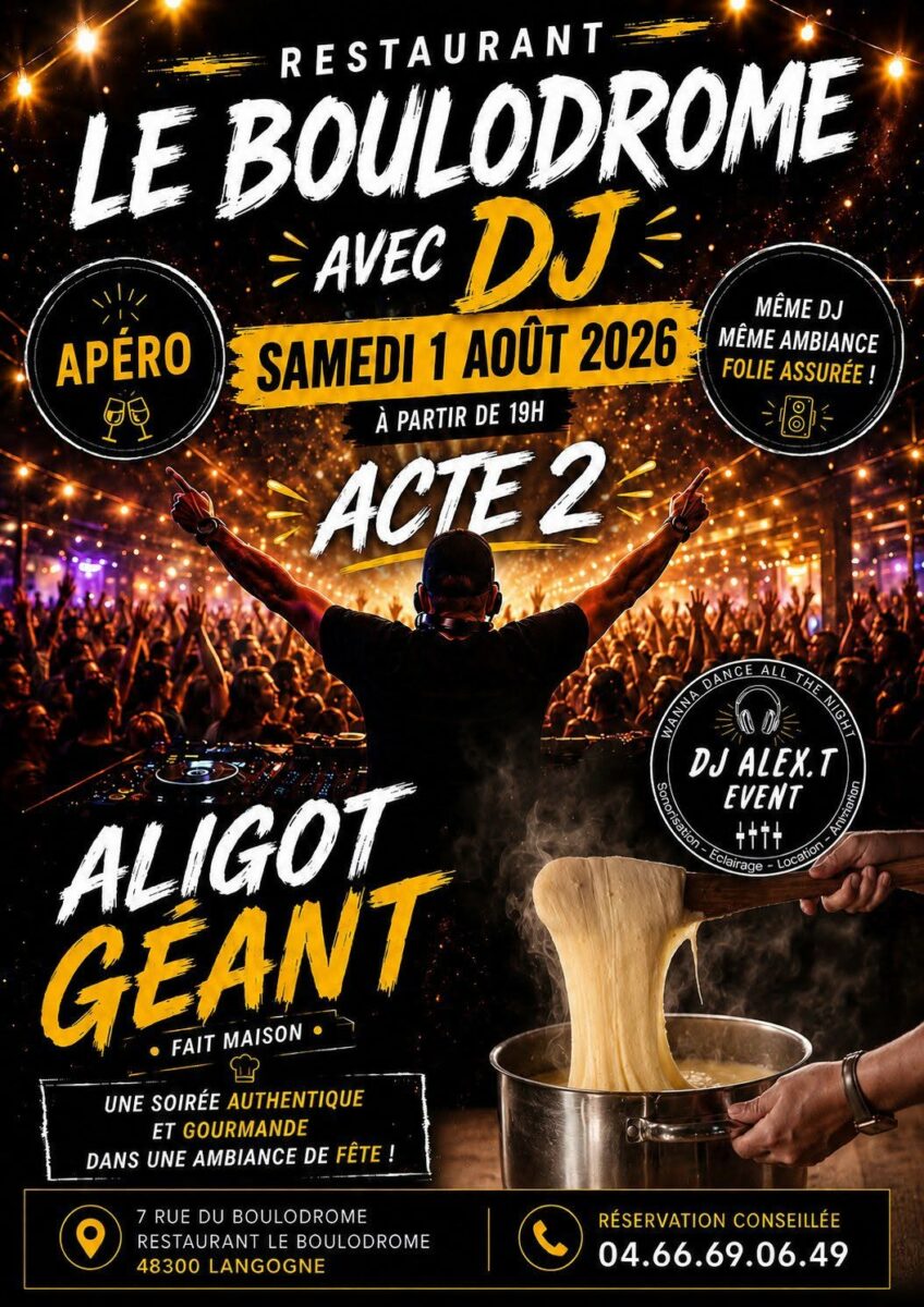 Image 2 : FÊTE LANGOGNE ALIGOT GÉANT