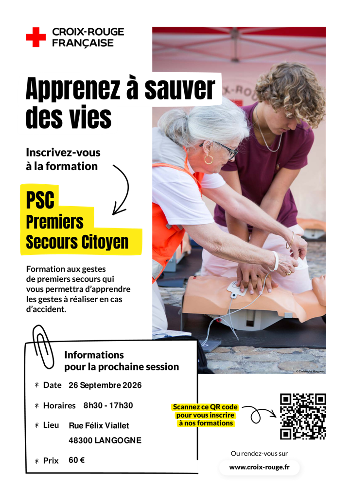Image 2 : FORMATIONS PSC - CROIX ROUGE