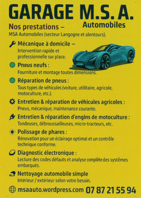 Image 0 : GARGE M.S.A