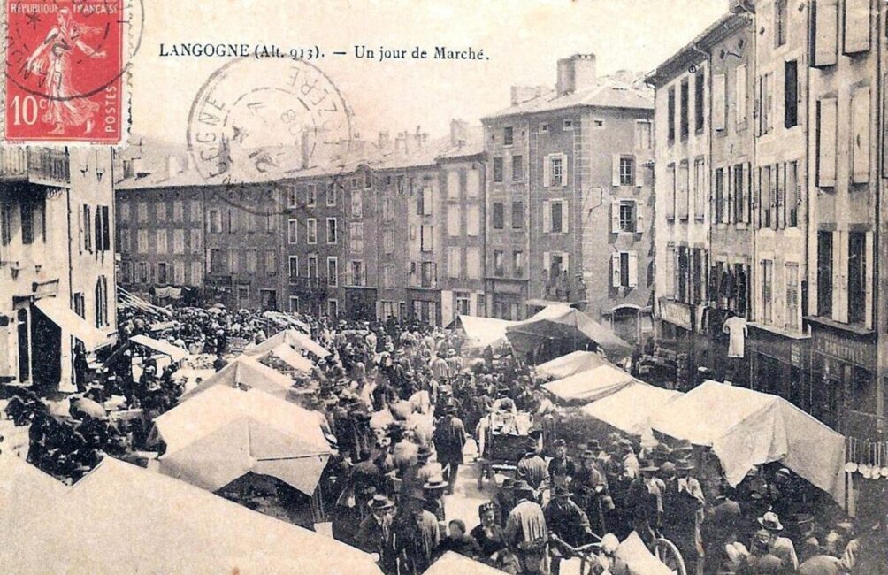 Image 0 : LES COMMERCES D'AUTREFOIS À LANGOGNE