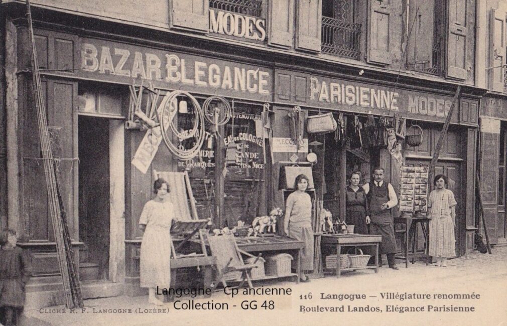 Image 3 : LES COMMERCES D'AUTREFOIS À LANGOGNE
