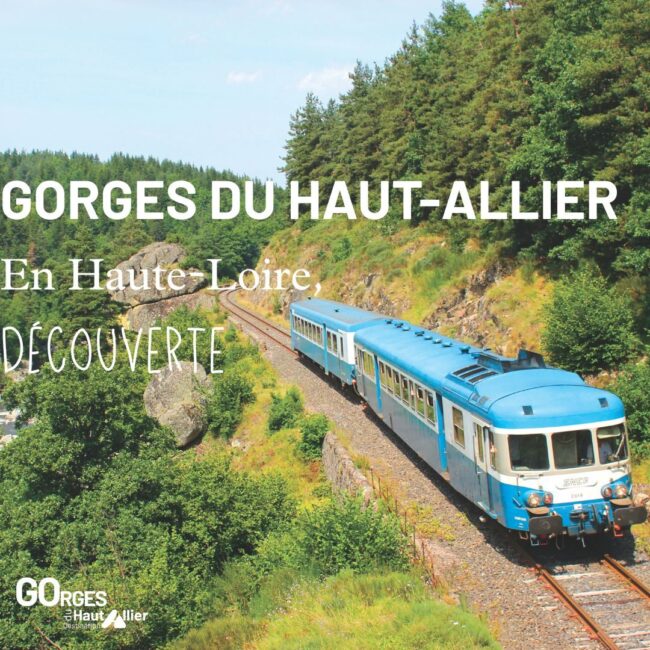 Image 0 : LES GORGES DE L'ALLIER À BORD DU TRAIN BLEU DU SUD