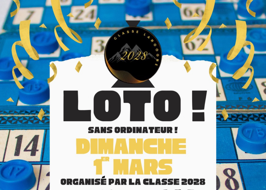 Image 0 : LOTO CLASSE 2028