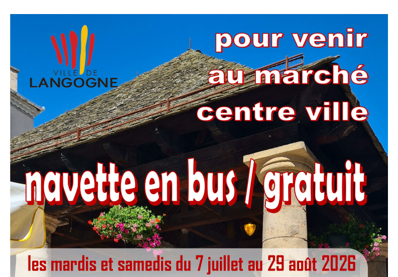 Image 1 : NAVETTE ESTIVALE MARCHÉ