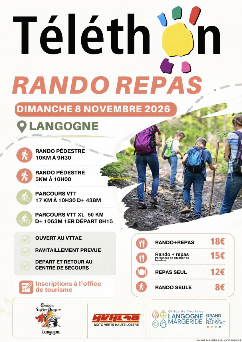 Image 4 : RANDO-REPAS TÉLÉTHON
