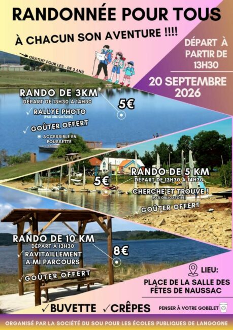 Image 1 : RANDONNÉE POUR TOUS, À CHACUN SON AVENTURE !!!