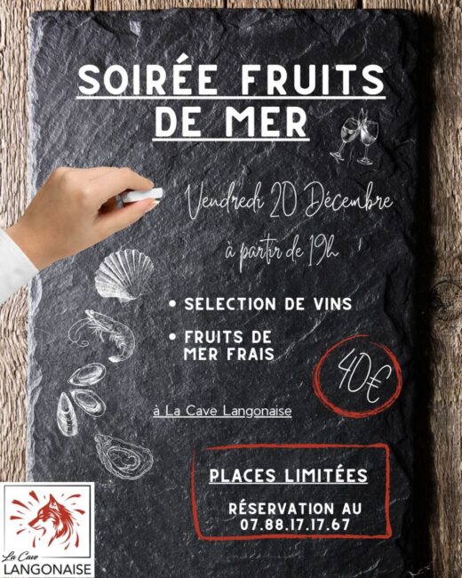 Image 0 : SOIRÉE FRUITS DE MER