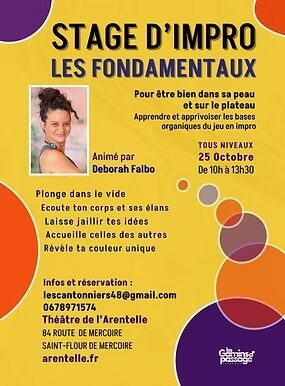 Image 2 : STAGE D'IMPRO - LES FONDAMENTAUX