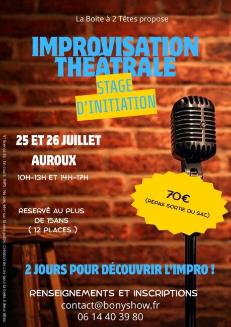Image 0 : STAGE INITIATION IMPROVISATION THÉÂTRALE
