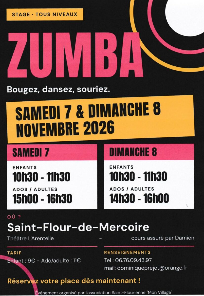 Image 2 : STAGE ZUMBA